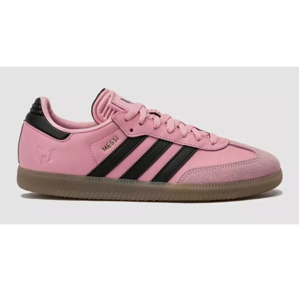 Adidas Samba Messi Inter Miami CF Pink Black Gum JP7844 Mens 11.5